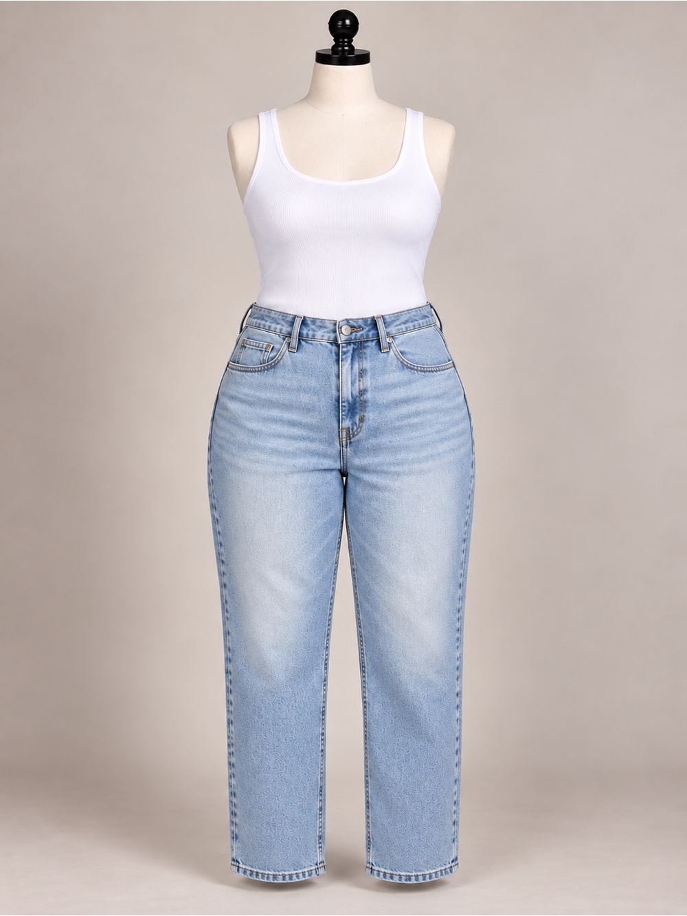 American Eagle Strigid Mom Jeans 16 Short Blue Breeze High Rise